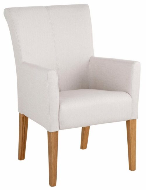 Home affaire Armlehnstuhl King BESTSELLER!, Esszimmerstuhl mit bequemer Polsterung, Esszimmersessel mit Armlehnen