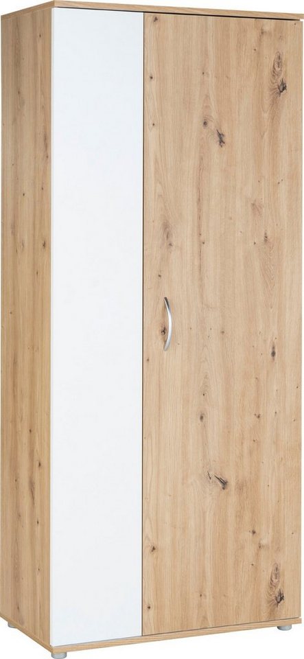 Home affaire Mehrzweckschrank Wien (H/B/T ca. 121/70/35 oder 160/70/35) Mehrzweckschrank, Melamin-Oberfläche, Einlegeböden höhenverstellbar
