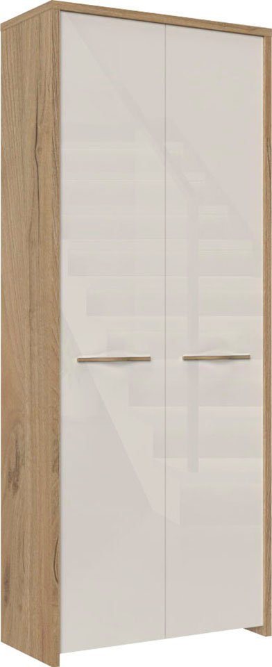 Home affaire Garderobenschrank Gala hochwertig UV lackiert, Soft-Close-Funktion, Höhe 192cm