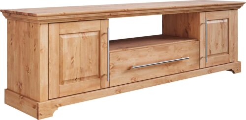 Home affaire TV-Board Meliss, Lowboard, 2-türig, Breite 171 cm, Kiefer massiv, FSC®