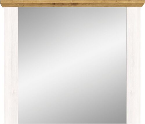 Home affaire Spiegel COSENZA, TOPSELLER!, Breite 82 cm, 2-farbig, in Landhausoptik, Garderobenspiegel, Wandspiegel, Flurspiegel, Dielenspiegel