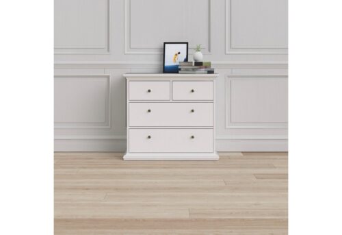 Home affaire Kommode Paris, Aufbewahrung, Schubladenschrank, Stauraum, mit 4 Schubladen, Breite 96 cm, Höhe 87 cm