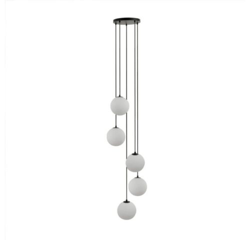 HOME DELUXE Deckenleuchte Hängeleuchte, Kugelförmige Lampenschirme, Pendelleuchte, Galerieleuchte