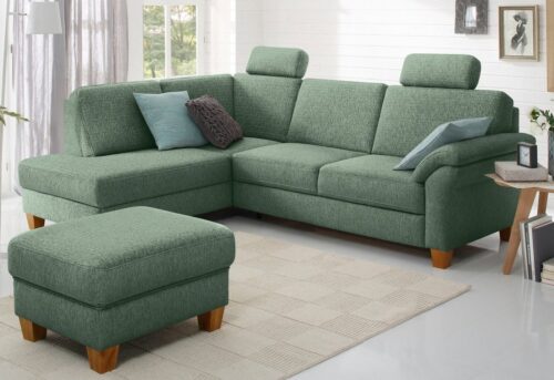 Home affaire Ecksofa Borkum L-Form, B: 249 cm - OTTO. Verlässliche Qualität., optional Bettfunktion, Federkern