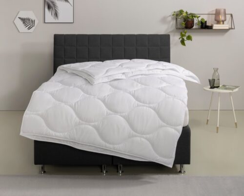 Home affaire Microfaserbettdecke Angly, Bettdecke 135x200 cm und 155x220 cm, Füllung: Polyester, Bezug: Polyester, Bettdecken, Sommer, Winter, Decke, Allergiker geeignet (Hausstaub)