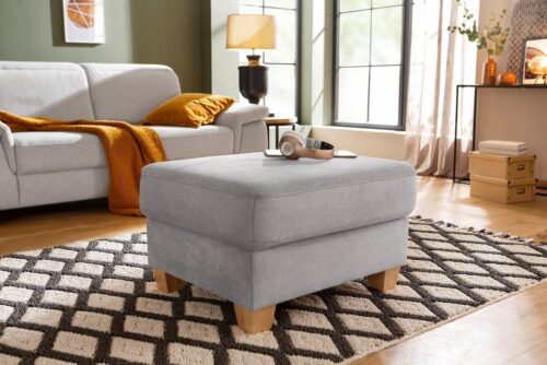 Home affaire Polsterhocker Dalia, mit Stauraum, Federkern-Polsterung passend zur "Dalia"-Serie