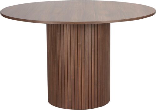 Home affaire Esstisch, Sockel mit Lamellendesign