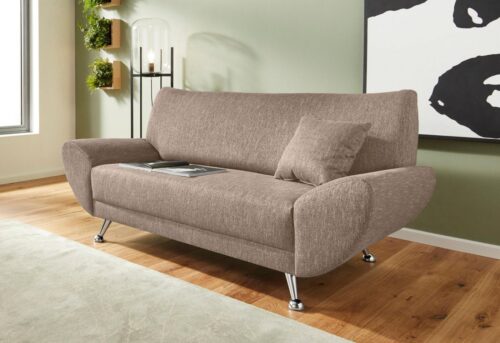 Home affaire 2-Sitzer Saltare, elegant und komfortabel, toller Designfuß