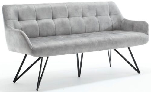 Home affaire Bank Soller, TOPSELLER! (Bank mit Steppung, OTTOs Choice), Kufengestell, gepolstert, mit Steppung