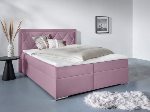 Home affaire Boxbett Alfie, Bestseller, wahlweise mit Bettkasten, mit Straßsteinen im Kopfteil, H2, H3 und H4 wählbar