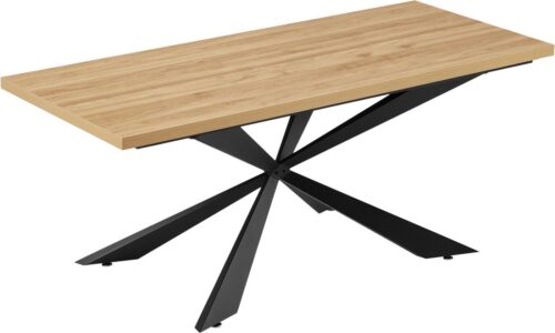 Home affaire Esstisch Cusey, Melaminbeschichtung mit naturgetreuer Holzmaserung, verschiedene Maße