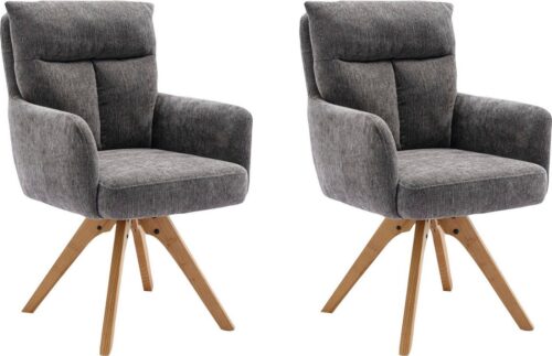 Home affaire Esszimmerstuhl Monaco, TOPSELLER! (Set, 2 St), verschiedene Gestelle wählbar, Belastbar bis 120 Kg