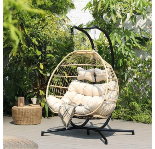 HOME DELUXE Hängesessel LOMA 2 Sitzer - 136,5 x 194 x 98 cm