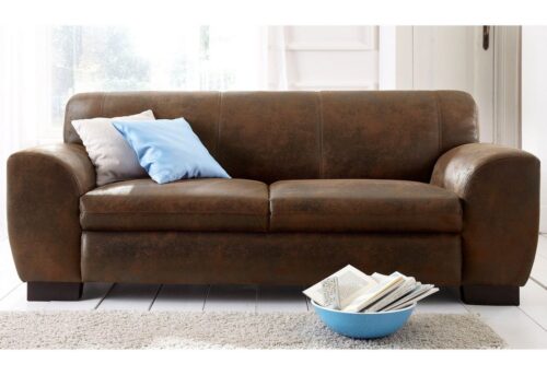 Home affaire Sofa Nika, 2 oder 3- Sitzer in Microfaser MELROSE