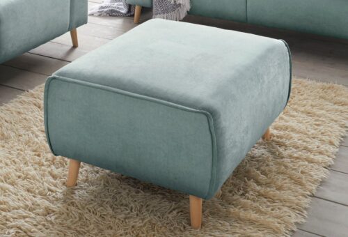 Home affaire Hocker Janek, mit Keder in scandinavischem Design