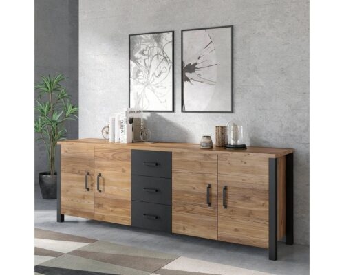 Home affaire Sideboard Olin, Breite 220cm