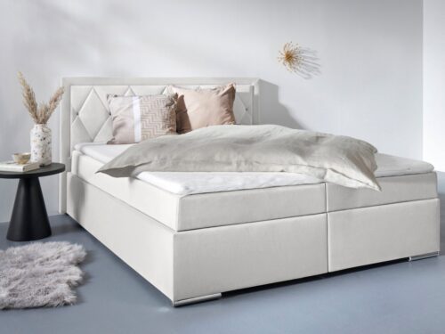 Home affaire Boxbett Alfie, Bestseller, wahlweise mit Bettkasten, mit Straßsteinen im Kopfteil, H2, H3 und H4 wählbar