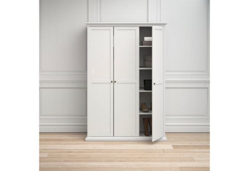 Home affaire Drehtürenschrank Paris im Landhaus-Stil aus schönem Holzfurnier, Höhe 200,5 cm (4 türig)