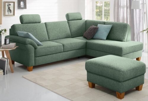 Home affaire Ecksofa Borkum L-Form, B: 249 cm - OTTO. Verlässliche Qualität., optional Bettfunktion, Federkern