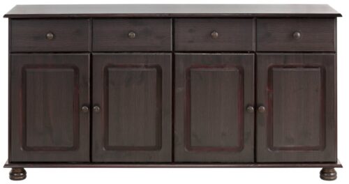 Home affaire Sideboard Mette, Kommode aus massivem Kiefernholz, Breite 156 cm