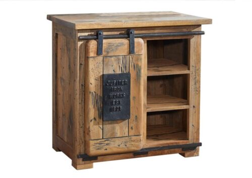 Massivmoebel24 Kommode RAILWAY (Massivholz), Kommode Mango 70x45x70 natur lackiert RAILWAY #124