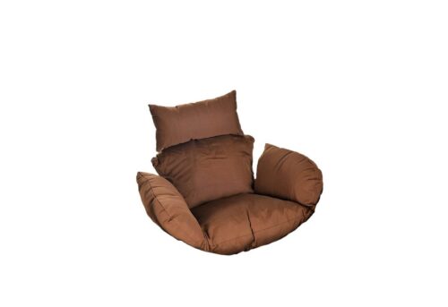 HOME DELUXE Auflagekissen Polyrattan Hängesessel CIELO Kissen, (1 St), Kissenbezug aus waschbaren Polyester