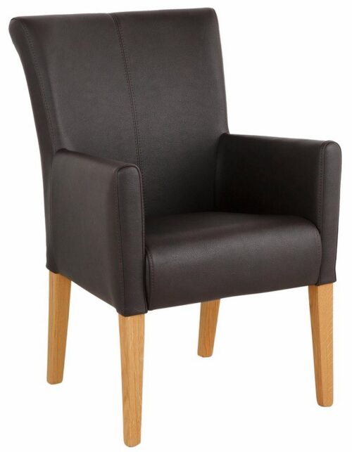 Home affaire Armlehnstuhl King BESTSELLER!, Esszimmerstuhl mit bequemer Polsterung, Esszimmersessel mit Armlehnen