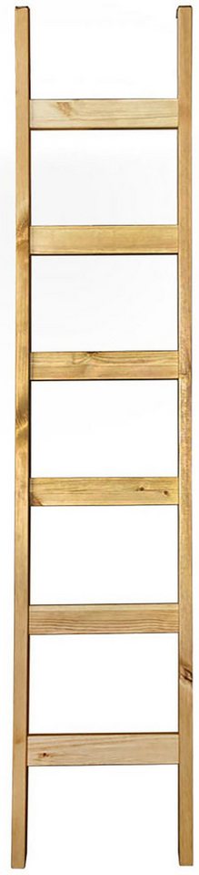 Home affaire Leiterregal Soeren, aus massiver Kiefer, Höhe 190 cm, funktionales Design