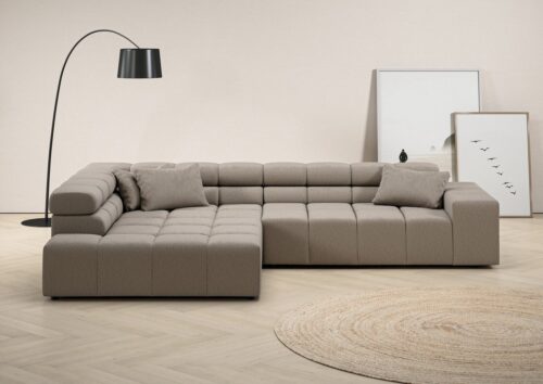 Home affaire Ecksofa Ancona incl. Kopfteilverstellung, OTTOs Choice, Breite 319cm, L-Form, wahlweise motorische Sitztiefenverstellung, auch in Cord + Easy Care