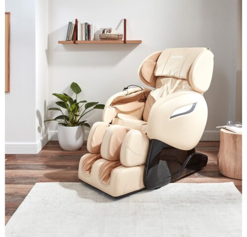 HOME DELUXE Massagesessel SUENO 143 x 76 x 112 cm (1-St), 32 Luftkissen, verschiedene Massagemethoden, inkl. Heizfunktion