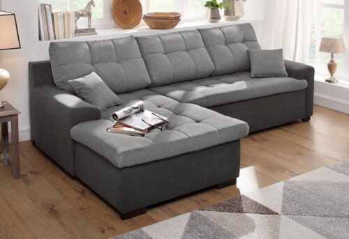 Home affaire Ecksofa Föhr L-Form, wahlweise mit Bettfunktion