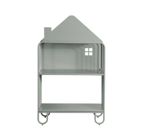 HOME DELUXE Kinderregal TODO S 102 x 61 x 28 cm, inkl. 2 Aufbewahrungsboxen, Rutschfest, Spielzeugregal, Kindermöbel