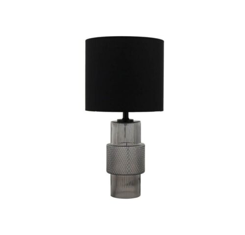 HOME DELUXE Tischleuchte Leuchte aus Glas YUKI - 12,7 x 12,7 x 27,9 cm, Schreibtischlampe, Leuchten, Tischlampe