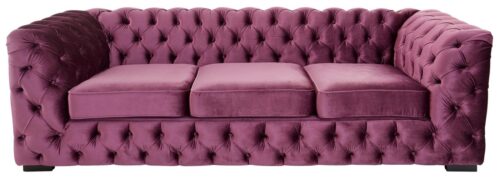 Home affaire Chesterfield-Sofa Kalina, klassische Chesterfield-Knopfheftung, sehr hochwertige Verarbeitung