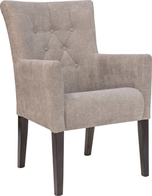 Home affaire Esszimmerstuhl King (1 St), Esszimmerstuhl mit Knopfheftung