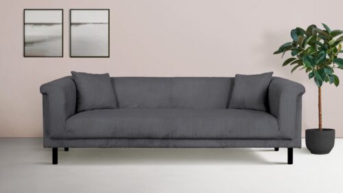 Home affaire 3-Sitzer AGNIA B/T/H: 210/85/71 cm, incl. Zierkissen, auch in Cord und Bouclé
