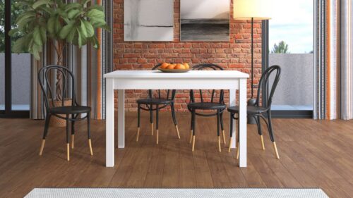 Home affaire Esstisch Narvik Küchentisch, Verlängerbar durch Einlegeplatte