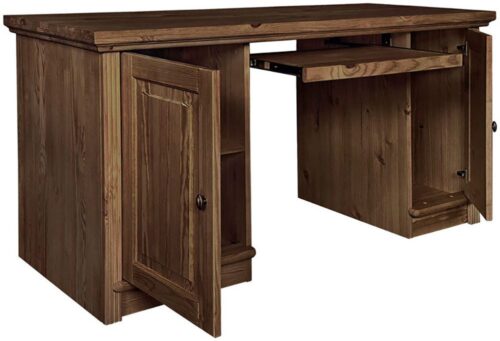 Home affaire Schreibtisch Soeren, aus massiver Kiefer, mit Tastaturauszug