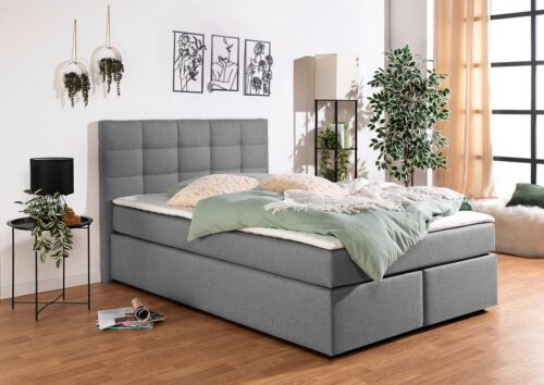 Home affaire Boxbett Ovalo, wahlweise mit Bettkasten, in H2, H3 & H4 erhältilich