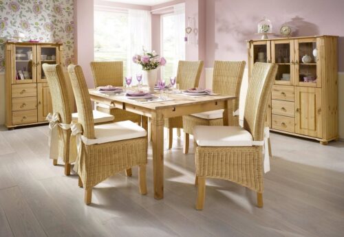 Home affaire Esstisch Danuta, wahlweise mit Schublade, aus massiver Kiefer, FSC®-zertifiziert