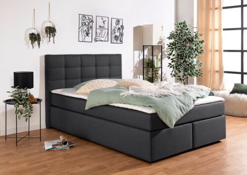 Home affaire Boxbett Ovalo, wahlweise mit Bettkasten, in H2, H3 & H4 erhältilich