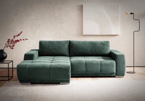 Home affaire Ecksofa Bolero L-Form, wahlweise mit Bettfunktion & Bettkasten