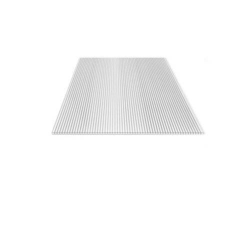 HOME DELUXE Hohlkammerplatte Polycarbonat Doppelstegplatten PALOMA, 6 mm, - 299 x 60 cm, Kompatibel mit Terrassenüberdachung SOLIS