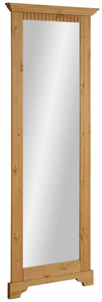 Home affaire Spiegel Rustic, Rahmen in Kiefer massiv, Höhe 190 cm, mit Zierfräsungen