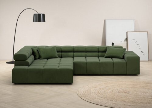 Home affaire Ecksofa Ancona incl. Kopfteilverstellung, OTTOs Choice, Breite 319cm, L-Form, wahlweise motorische Sitztiefenverstellung, auch in Cord + Easy Care