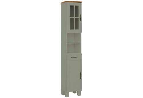 Home affaire Hochschrank Rodby FSC®-zertifiziertes Massivholz, Breite 33cm, Höhe 180cm