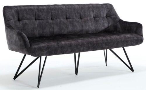 Home affaire Bank Soller, TOPSELLER! (Bank mit Steppung, OTTOs Choice), Kufengestell, gepolstert, mit Steppung