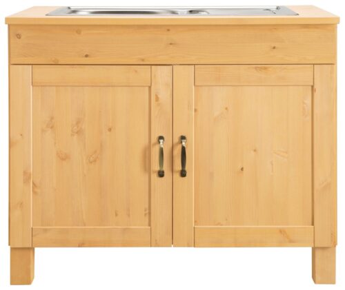 Home affaire Spülenschrank Alby Breite 100 cm, 1 Fach