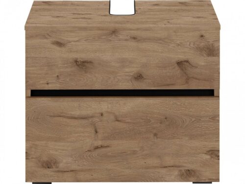 Home affaire Waschbeckenunterschrank Wisla Siphonausschnitt, Push-to-open-Funktion, Breite 60cm, Höhe 55 cm