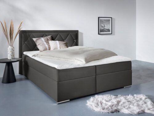 Home affaire Boxbett Alfie, Bestseller, wahlweise mit Bettkasten, mit Straßsteinen im Kopfteil, H2, H3 und H4 wählbar